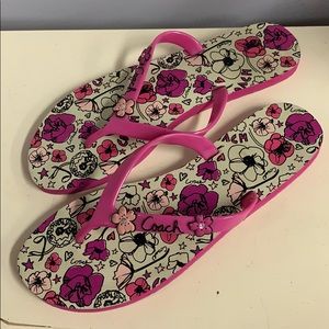 Women’s Coach Sandals.